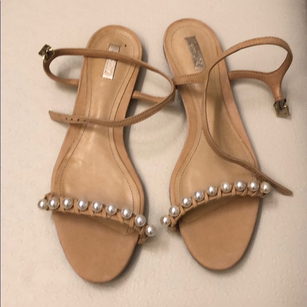 Nude Pearl Sandals